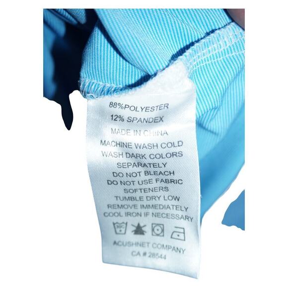 FootJoy Blue Golf Polo Shirt – Size S – Bermuda Dunes 2017 Desert Team Play - Picture 6 of 6